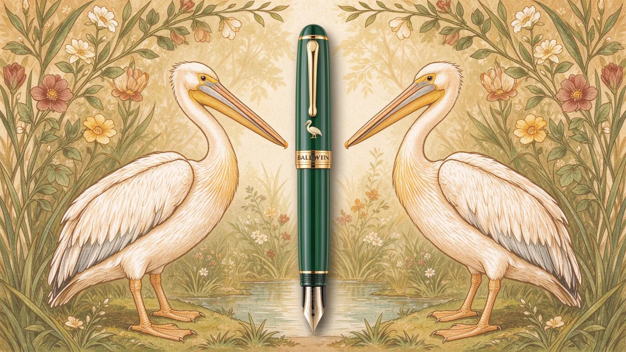 百利金 Pelikan：鵜鶘與綠條紋的傳奇