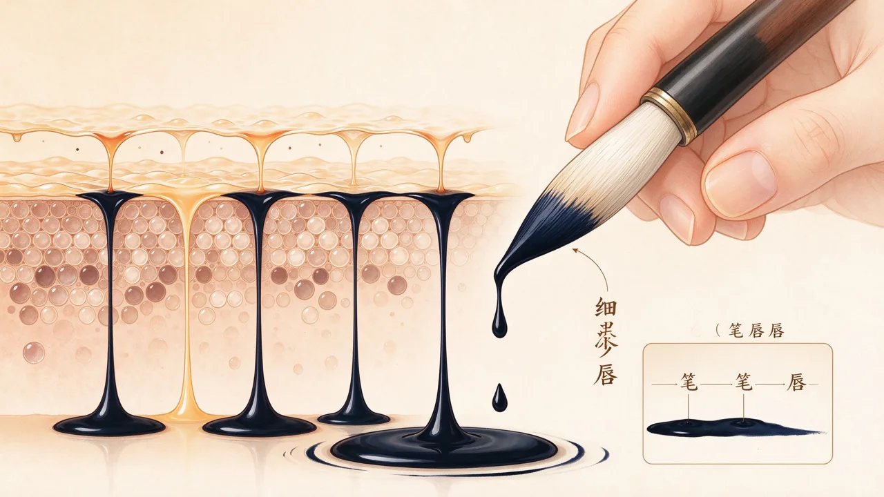 毛細現象與筆舌:核心術語解析